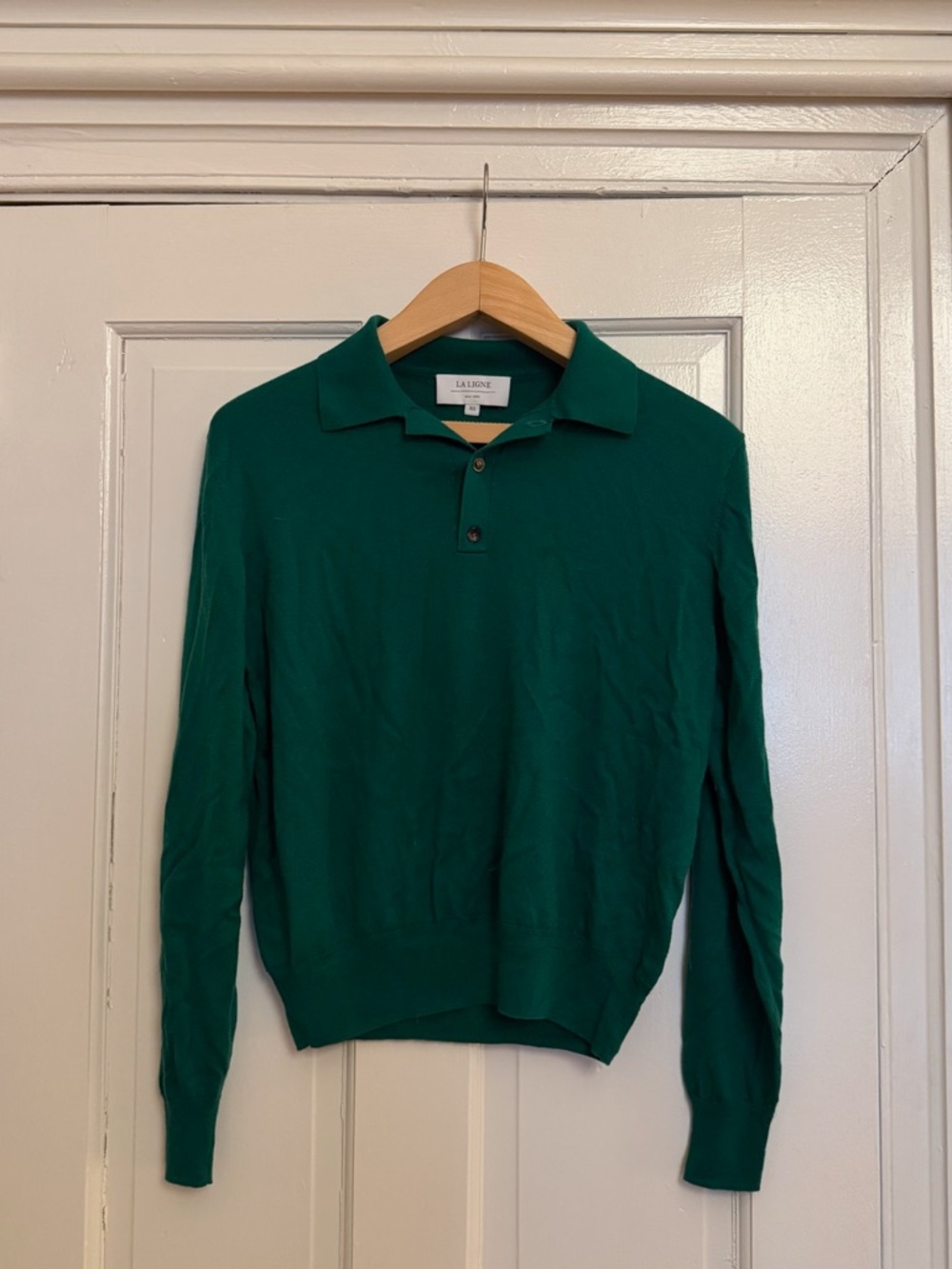 La Ligne Ben Polo Sweater - Emerald